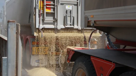 Viterra Loxton’s first load for the 2020/21 harvest. 201027 news 3.jpg