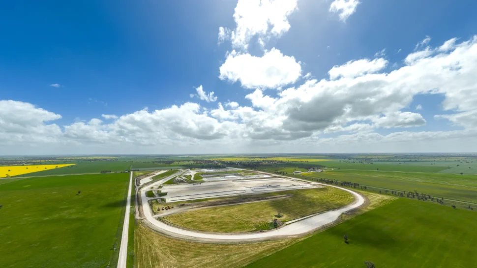 The upgraded Wolseley site, including new bunkers and upgraded roadways..jpg