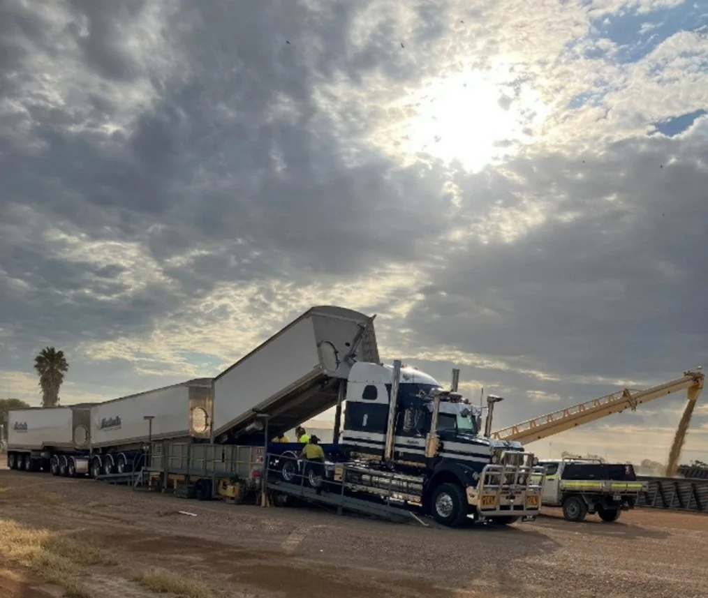 First delivery to Bunge’s Wallaroo site last week Wallaroo first 2025.26 delivery.jpg