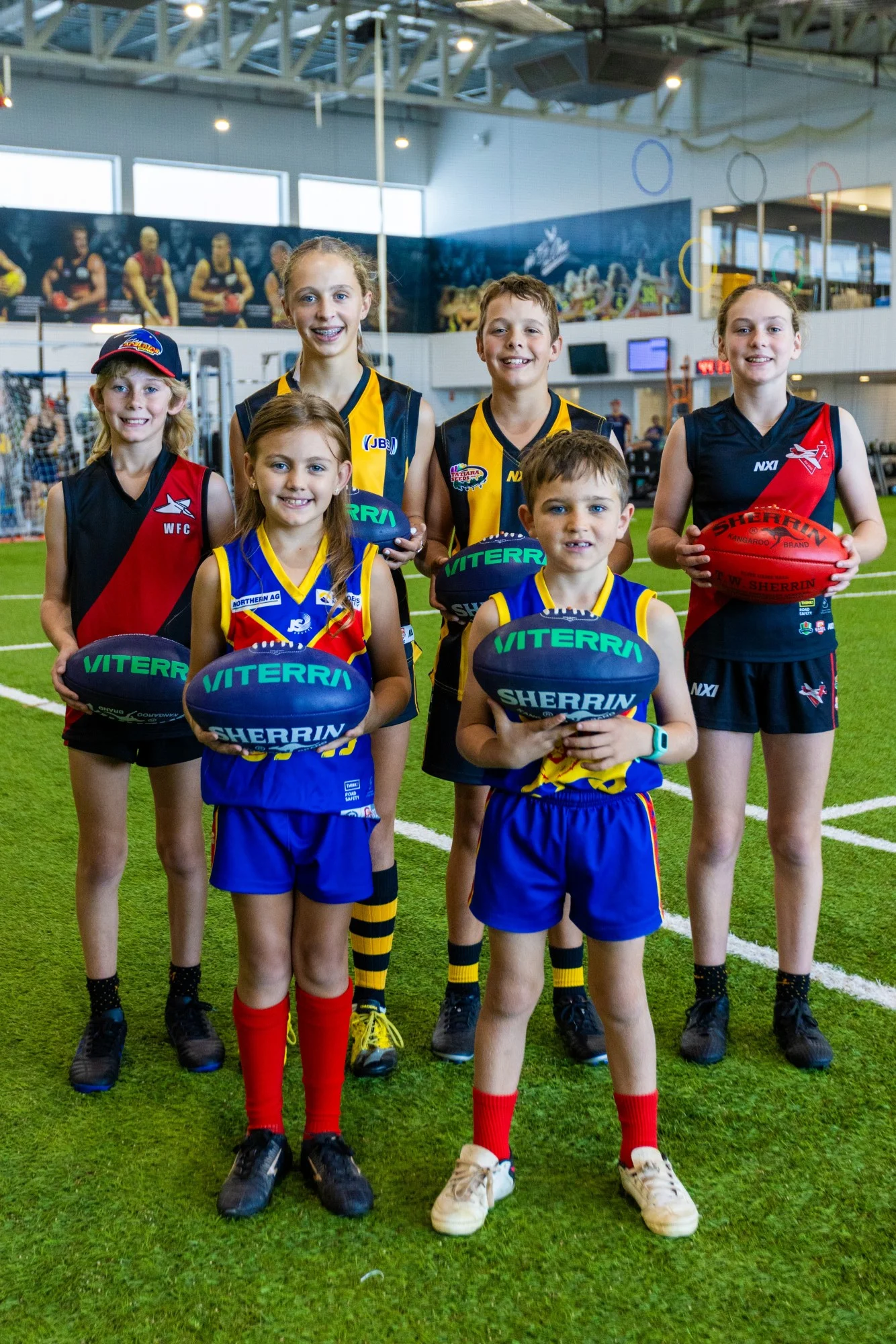Young football fans from Mundulla, Wirrulla and Booleroo-Melrose-Wilmington Football clubs Young football fans from Mundulla, Wirrulla and Booleroo-Melrose-Wilmington Football clubs 2.jpg