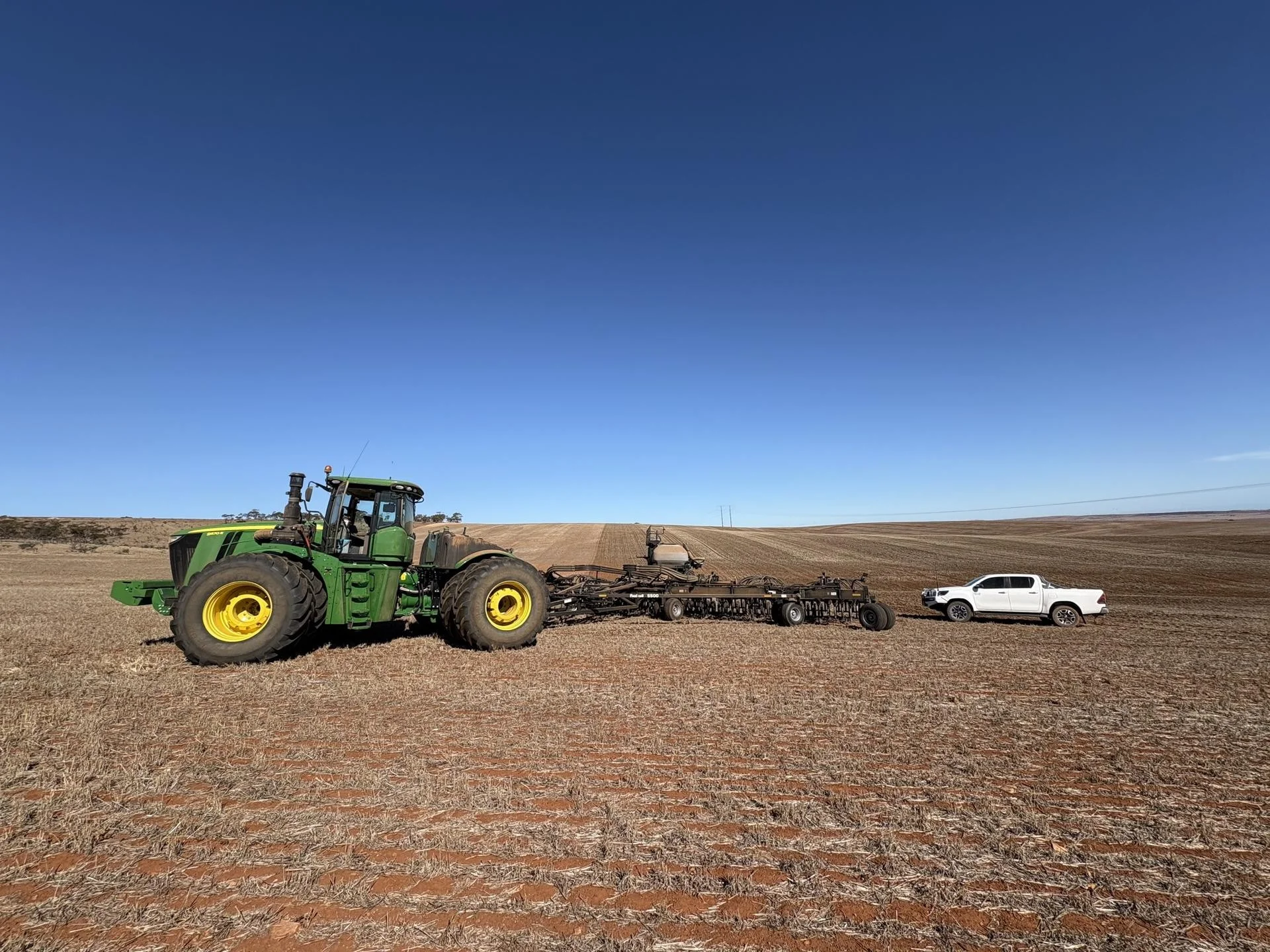 Sowing lentils at Merriton, near Crystal Brook Sowing lentils at Merriton.jpg